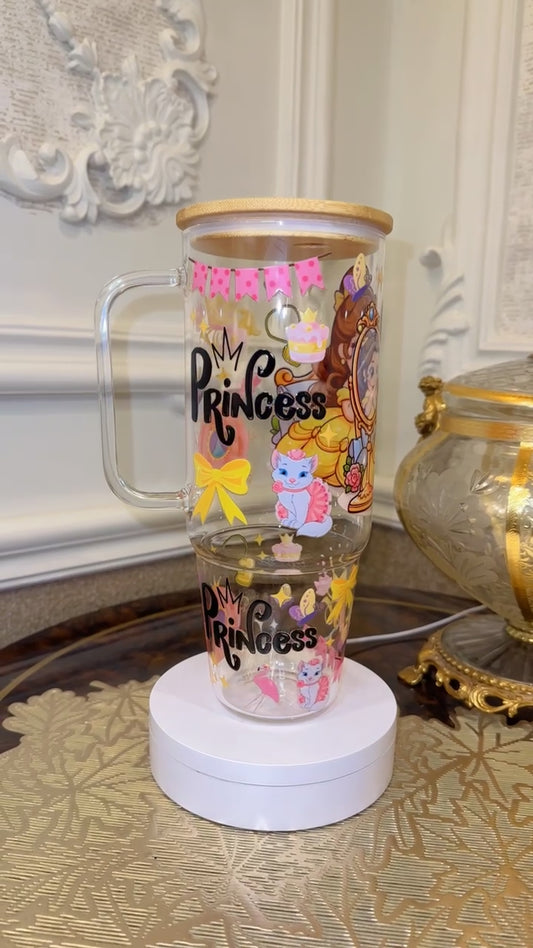 Princess belle 40 oz tumbler